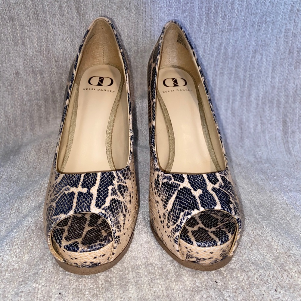 snakeskin heels